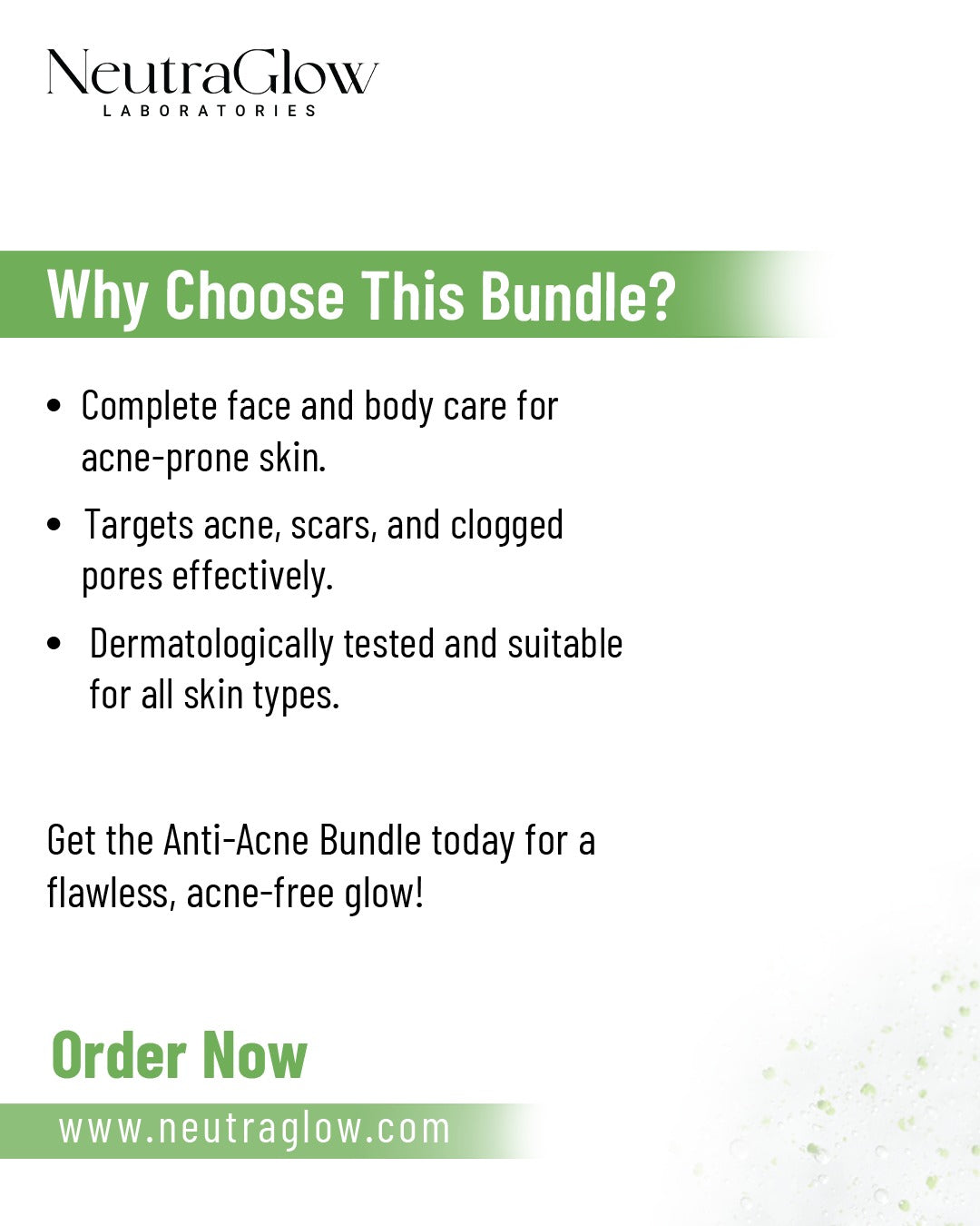 Anti-Acne Face & Body Bundle