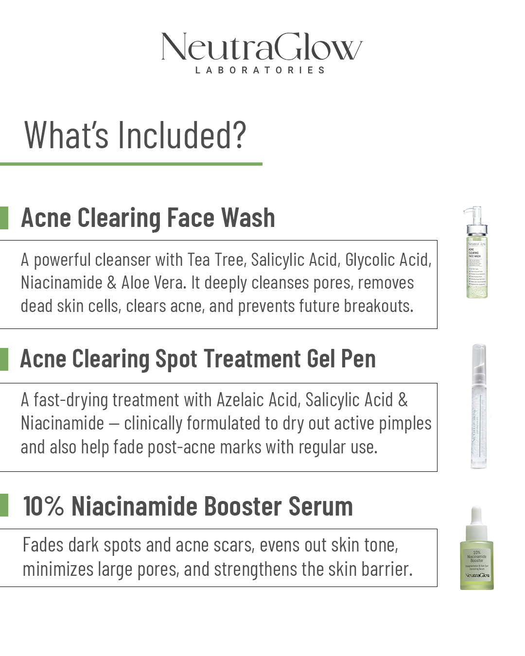 Acne Clearing + Dark Spot Correcting Bundle