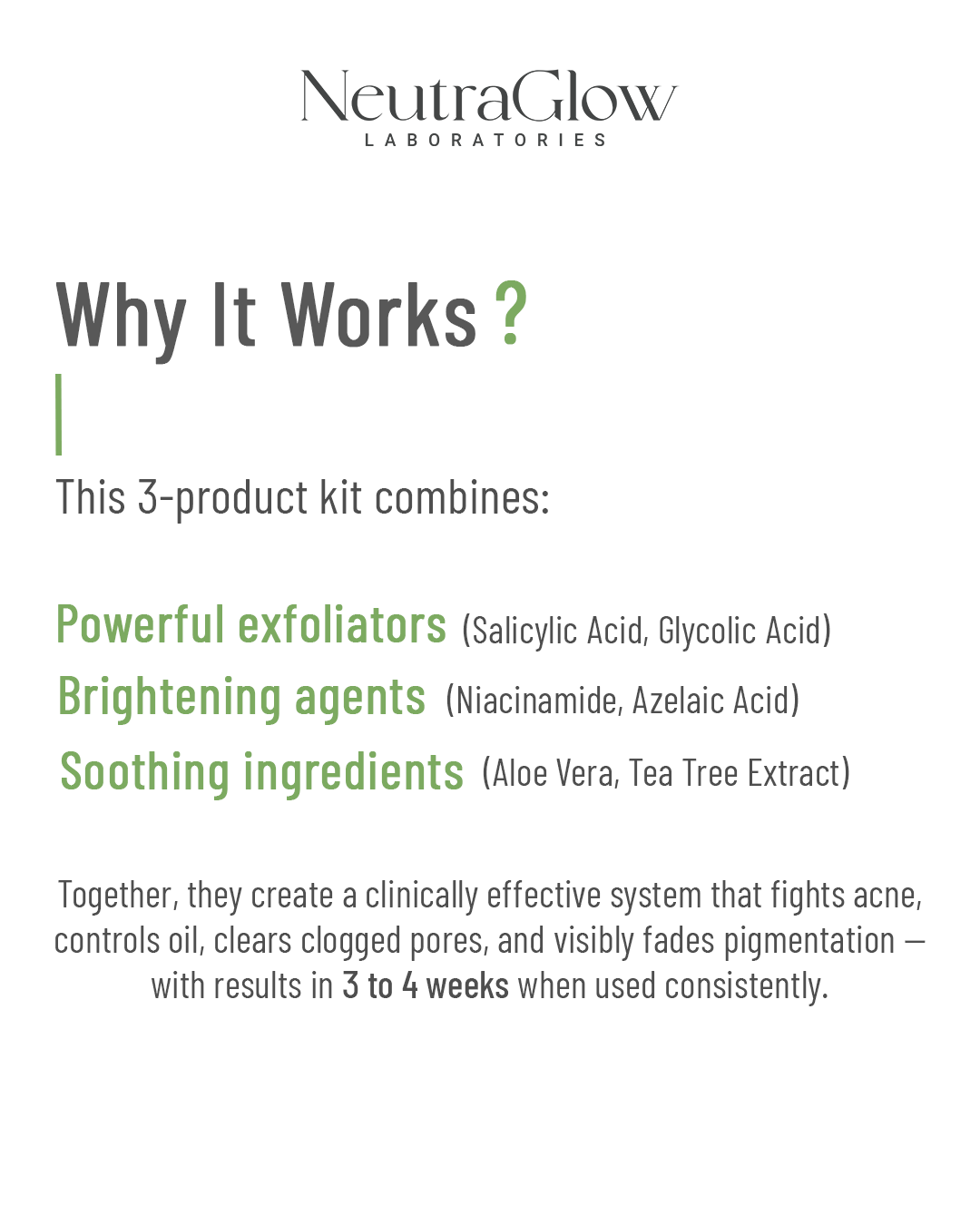 Acne Clearing + Dark Spot Correcting Bundle