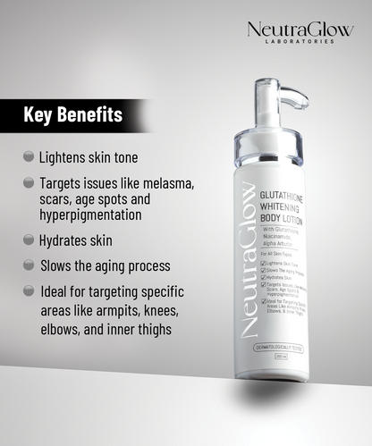 Glutathione Brightening Body Lotion NeutraGlow Glutathione Brightening Body Lotion NeutraGlow