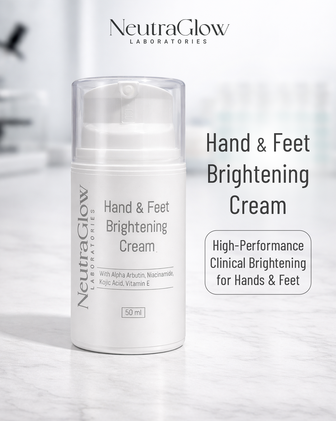 Hand & Feet Brightening Cream – NeutraGlow