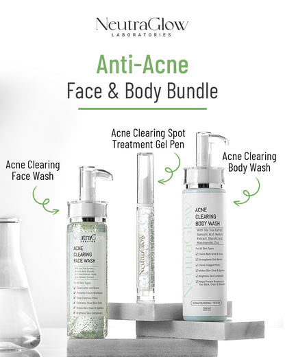 Anti-Acne Face & Body Bundle